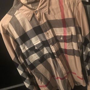 Burberry Brit Plaid Shirt